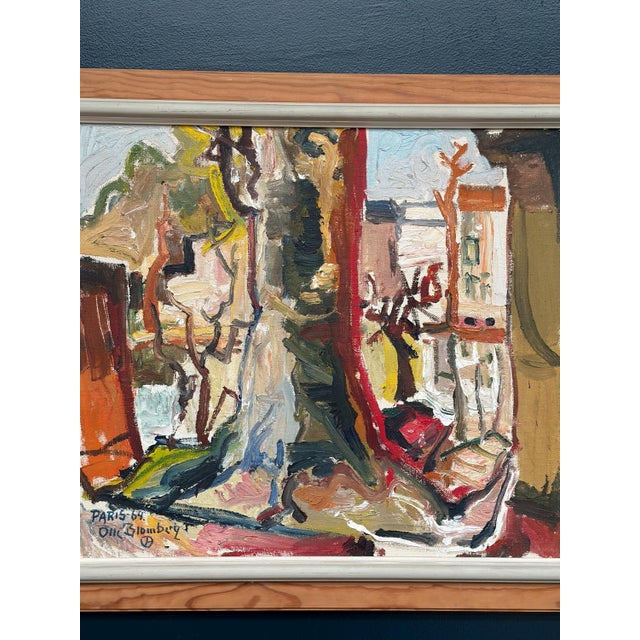 Olle Blomberg, Paris, 1964, Oil on Panel, Framed For Sale - Image 7 of 18