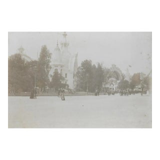 1900 Paris Exhibition Black and White Photograph For Sale