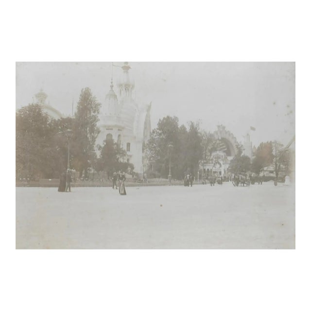 1900 Paris Exhibition Black and White Photograph For Sale