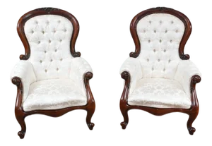 Set of Victorian Parlour Chairs, 1920s