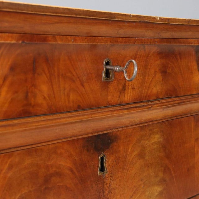 Charles X Mahogany Chest of Drawers For Sale - Image 6 of 11