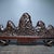 Wood Vintage Chinese Ebony Wood Brush Rest / Mountain Form Display Stand - 26cm For Sale - Image 7 of 9