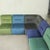 Textile Velvet Module Sofa, 1970s, Set of 5 For Sale - Image 7 of 9