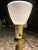 Mid-Century Modern Tall Walnut & Cork Table Lamp For Sale - Image 11 of 13