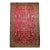 Antique Persian Khorassan Rug, Hand-Knotted Wool, Tree of Life Pattern, Crimson Red & Blue, 6x9 For Sale