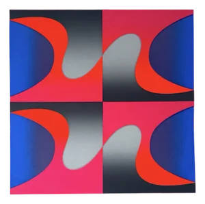 Screenprint, Op Art, 1960s