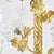 Antique French Gilt Chandelier with Crystals For Sale - Image 6 of 12