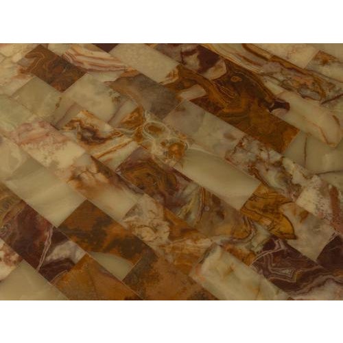 Vintage Onyx Coffee Table For Sale - Image 4 of 5