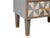 Contemporary Wooden Bedside Tables with Grey Optical Murano Glass from Justfurnituress SRL, Set of 2 For Sale - Image 3 of 6