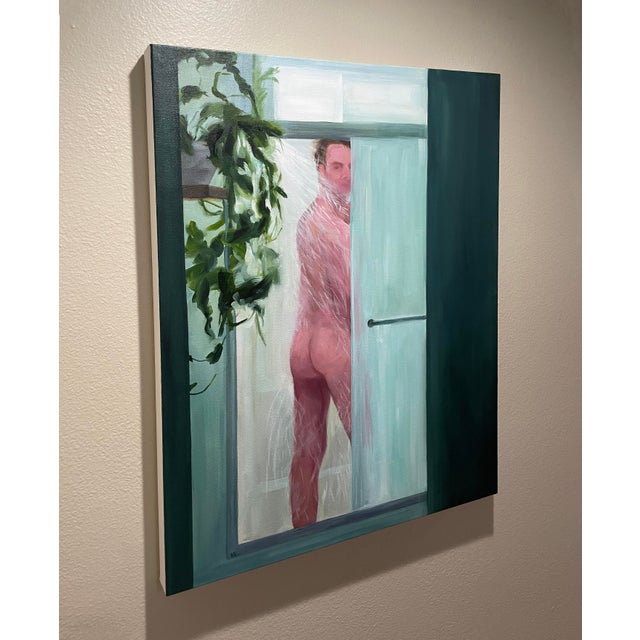 2020s 33 Self Portrait - Oil on Canvas by Kory Alexander For Sale - Image 5 of 7