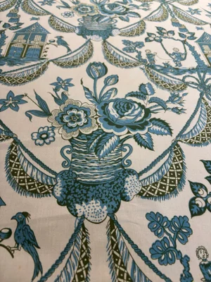 20.50 Yards of Fabric Entitled Birdhouse