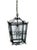 Wrought iron Glass perfect Perfect working order h with chain: 125 cm h lantern: 53 cm side: 45 cm European Plug (up to...
