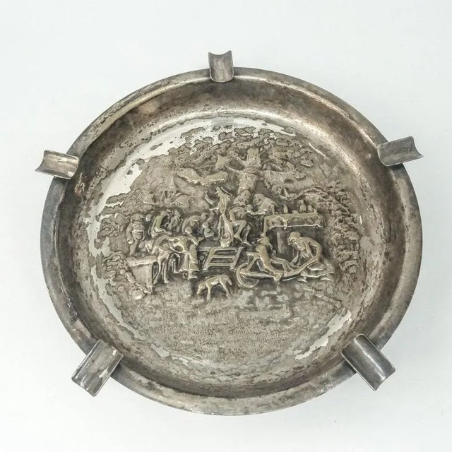 Postmodern Art Nouveau Style Ashtray, Belgium, 1950s For Sale - Image 3 of 7