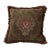 Set of 5, Tapestry Pillows With Moss Fringe For Sale