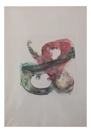 Peter Dischleit, Abstract Composition, 1980s, Ink on Paper