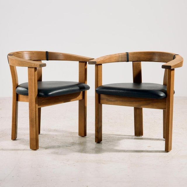 Vintage Oak Armchair by Lars Gangsø, 1970s For Sale - Image 18 of 18