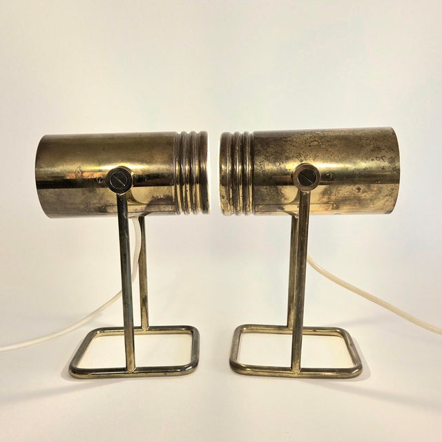 1970s Table Lamps by Rolf Krüger for Heinz Neuhaus Leuchten, 1970s, Set of 2 For Sale - Image 5 of 6