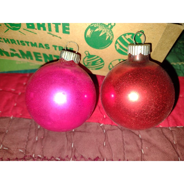 Shiny Brite and Other Ornaments in Shiny Brite Box For Sale - Image 16 of 18