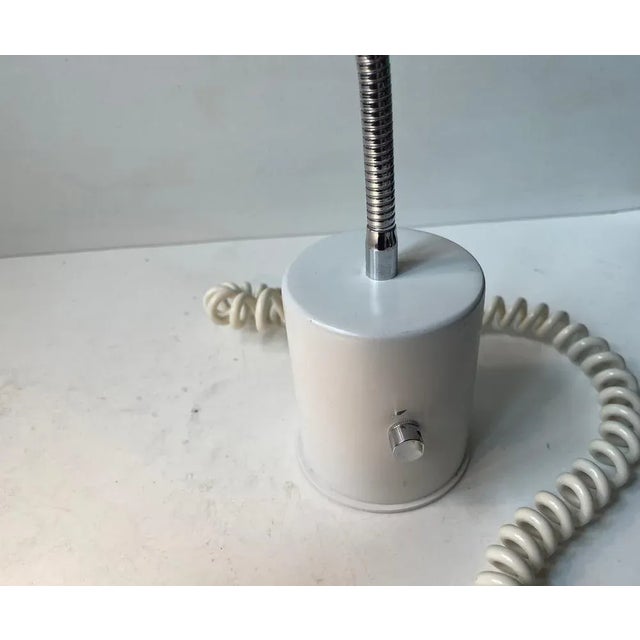 Metal Danish Architect's Desk or Table Lamp by Asger Bay Christensen, 1980s For Sale - Image 7 of 10