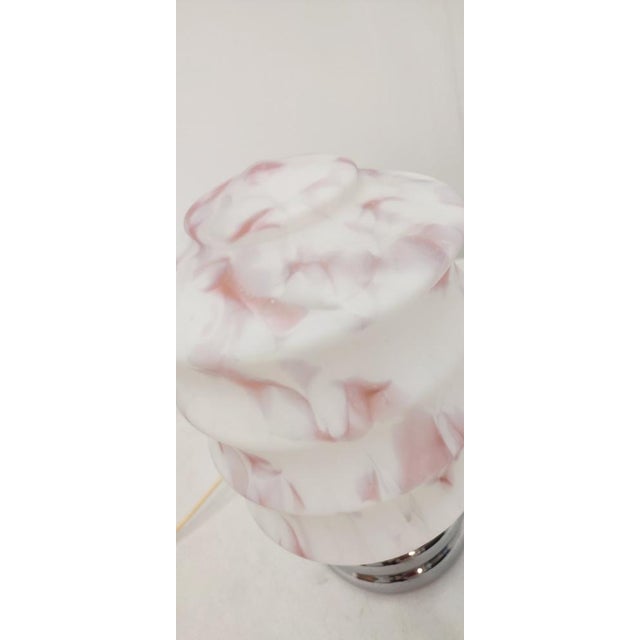 Murano Crystal Table Lamp, Italy, 1970s For Sale - Image 6 of 14