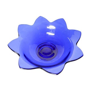 Mid-Century Cobalt-Blue Centerpiece or Candy Dish For Sale