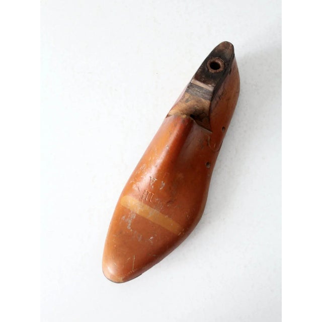 Wood Vintage Woodright Shoe Last For Sale - Image 7 of 10