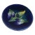 Moorcroft Pottery Small Footed Bowl “African Lily” Pattern For Sale