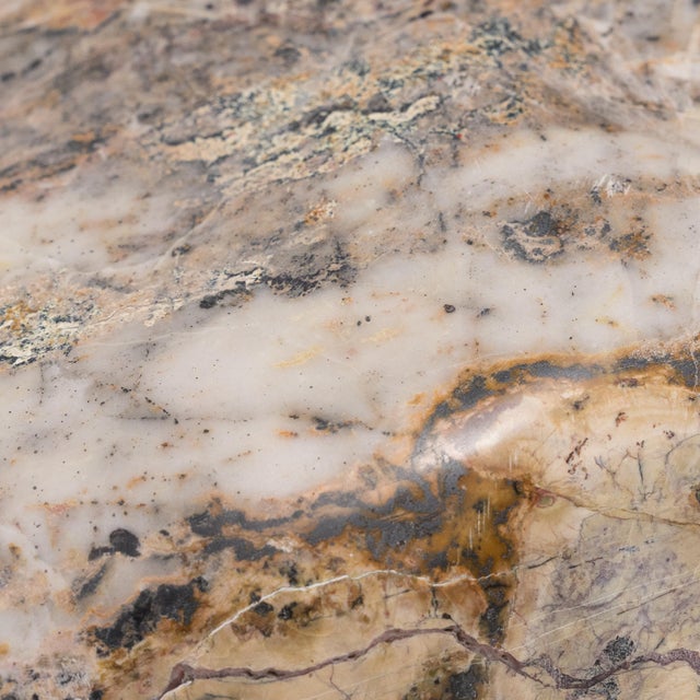 Contemporary "Golden Pine" Chinese Meditation Stone For Sale - Image 3 of 3