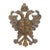 Antique Black Forest Eagle Crest Wall Plaque For Sale