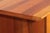Mid-Century Modern Italian Architectural Chest of Drawers in Walnut, 1970 For Sale - Image 3 of 12