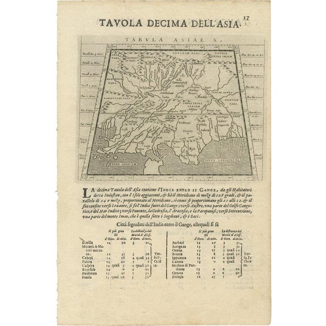 Maps of Asia, 1617 For Sale