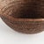 French Country Burma Rattan Scalloped Edge Bowl Large For Sale - Image 3 of 4