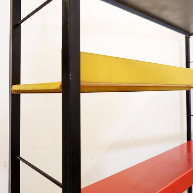 Mid-Century Modern Bookcase by Adriaan Dekker for Tomado, 1950s For Sale - Image 4 of 13