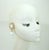 Givenchy Gold Plate White Drop Dangle Earrings, 1980's For Sale - Image 10 of 10