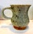 Set of Five Hand Thrown Stoneware Mugs For Sale - Image 4 of 7
