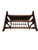 Chinoiserie Rattan and Split Reed Magazine Rack For Sale - Image 3 of 5