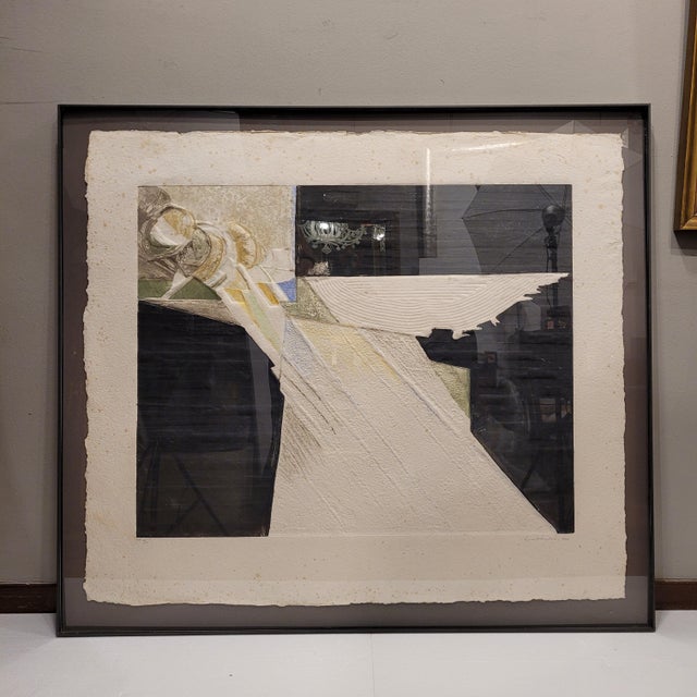 Lucio Muñoz, GF No. 12, 1984, Etching and Aquatint on Paper For Sale - Image 3 of 18