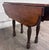 American Antique 19th Century Walnut Pembroke Drop Leaf Table For Sale - Image 3 of 10