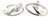 1990s Pair of Mikimoto Estate Akoya Pearl Mens Cufflinks Sterling Silver 6.7 mm For Sale