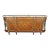 Monumental Satinwood Inlaid Kingwood Marble Top Sideboard Signed Maison Krieger For Sale