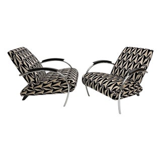 Steel Tube 5470 Armchairs from Gelderland, Netherlands, 1990, Set of 2 For Sale