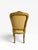 Late 20th Century French Provincial Side Chairs With Golden Floral Patterned Upholstery For Sale - Image 4 of 15