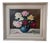 Still Life with Roses, Oil Painting, Framed For Sale