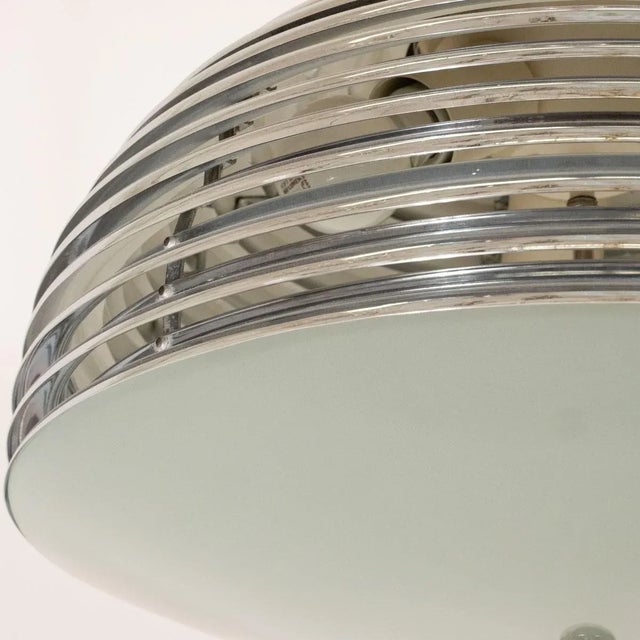 1960s Space-age Nickel Pendant For Sale - Image 5 of 10