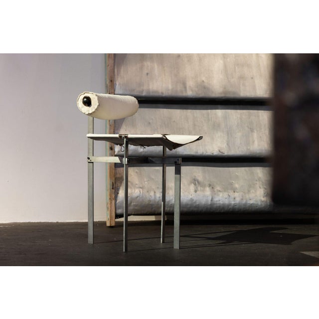 D60 side chair designed by jelle jelles for technische hogeschool delft in the netherlands 1960. This ultra-rare d60 chair...