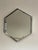 Hexagonal Aluminium Mirror, 1970s For Sale - Image 9 of 17