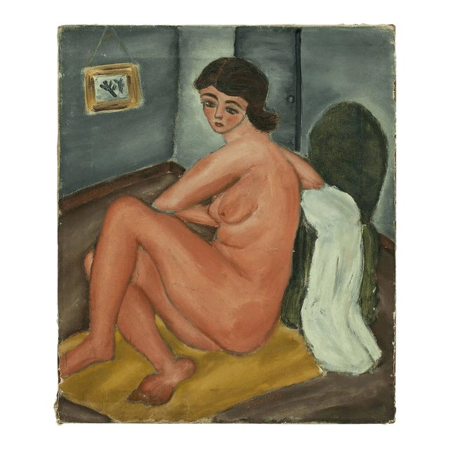 Sarah Newman, Nude Female Figure, 1984 For Sale