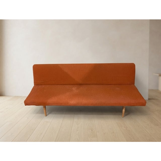 Mid-Century Folding Daybed from Miroslav Navrátil, Czechoslovakia, 1960s For Sale - Image 4 of 12