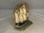 Richardson Nemschoff Vintage Cast Iron Galleon Ship Doorstop: A. A. Richardson 1927 For Sale - Image 4 of 9