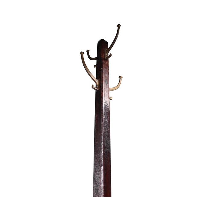 Vintage coat tree hat rack stand c 1900 1930 s chairish